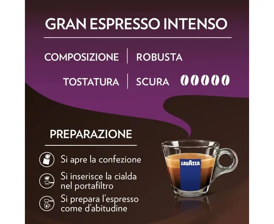 Ταμπλέτες Lavazza Gran Espresso Intenso 150τεμ. | Ταμπλέτες Χάρτινες Espresso E.S.E. στο coffeetales