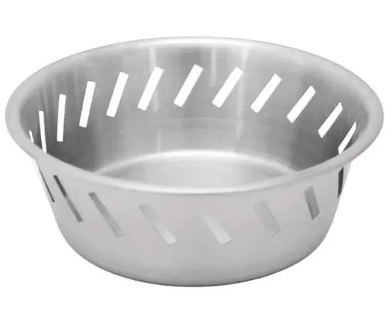 Ψωμιέρα Inox Φ20x7hcm | Ψωμιέρες & Σκεύη σερβιρίσματος στο coffeetales