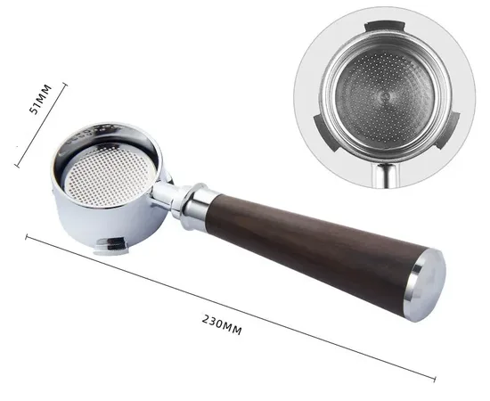 4Bars P101 51mm - Κομμένο κλείστρο (with 3 ears) για Delonghi | Χωνιά & Κλείστρα στο coffeetales