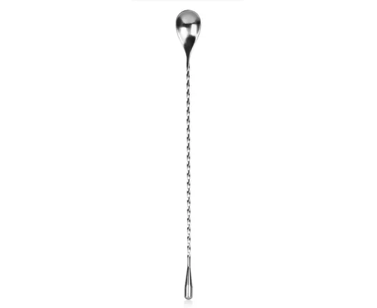 Κουτάλι Ανάδευσης Inox Δάκρυ Στριφτό 30cm | Γουδοχέρια & Κουτάλια στο coffeetales