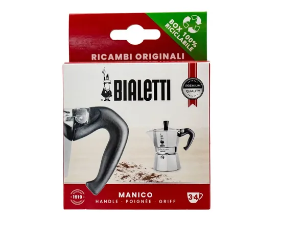 Bialetti Moka - Χερούλι Ανταλλακτικό για 3/4 cups 0800242 | Συσκευές Εκχύλισης Καφέ στο coffeetales