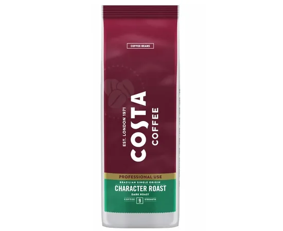 Καφές Espresso Costa Coffee Character Roast Brazilian Blend Single Origin 1Kg Σπυρί | Κόκκοι στο coffeetales