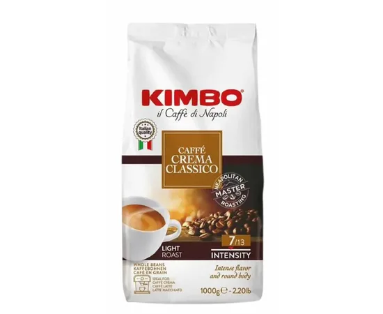 Καφές Espresso Kimbo Caffe Crema Classico 1Kg Σπυρί | Κόκκοι στο coffeetales
