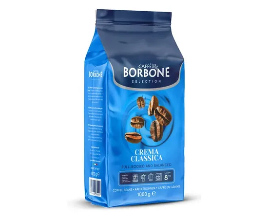 Καφές Espresso Caffe Borbone Crema Classica 1kg Σπυρί | Κόκκοι στο coffeetales
