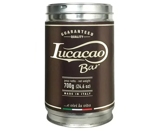 Ρόφημα Σοκολάτας Lucaffe Lucacao Bar 700g | Ροφήματα Σοκολάτας στο coffeetales