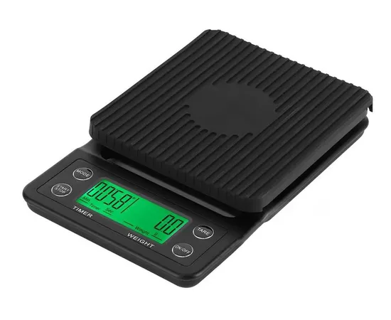 4Bars S204 5kg/0.1g - Ζυγαριά Επαναφορτιζόμενη με Χρονόμετρο | Θερμόμετρα & Ζυγαριές στο coffeetales
