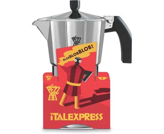 Pezzetti Italexpress - Μπρίκι espresso 6 cups | Συσκευές Εκχύλισης Καφέ στο coffeetales