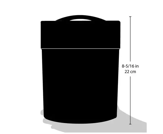 Δοχείο Αποθήκευσης Καφέ Vacuum Διάφανο 1000gr (3.8lt) | Δοχεία Αποθήκευσης Καφέ στο coffeetales