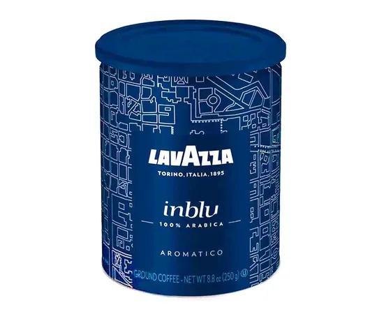 Καφές Espresso Lavazza InBlu 100% Arabica Tin 250g Αλεσμένος | Αλεσμένος στο coffeetales