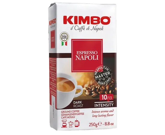 Καφές Espresso  Kimbo Espresso Napoli 250g Αλεσμένος | Αλεσμένος στο coffeetales
