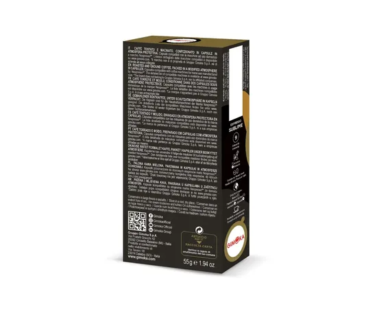 Κάψουλες Gimoka Espresso Sublime 10τεμ. Συμβατές Nespresso | Nespresso Κάψουλες Συμβατές στο coffeetales