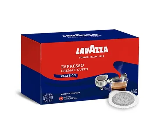Ταμπλέτες Lavazza Espresso Crema e Gusto 18τεμ. | Ταμπλέτες Χάρτινες Espresso E.S.E. στο coffeetales