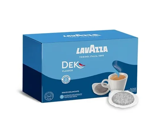 Ταμπλέτες Lavazza Dek 18τεμ. | Ταμπλέτες Χάρτινες Espresso E.S.E. στο coffeetales