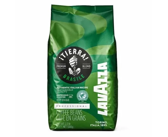 Καφές Espresso Lavazza Tierra Brazil Blend 1kg Σπυρί | Κόκκοι στο coffeetales