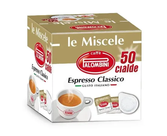 Ταμπλέτες Palombini Espresso Classico 50τεμ. | Ταμπλέτες Χάρτινες Espresso E.S.E. στο coffeetales