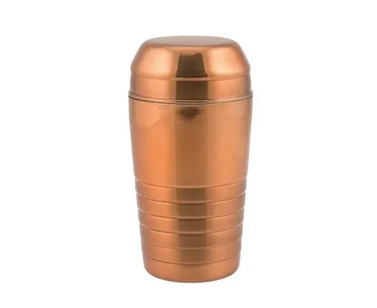 Coffee Shaker με σίτα 600ml Χάλκινο | Σέικερ & Μπρίκια στο coffeetales