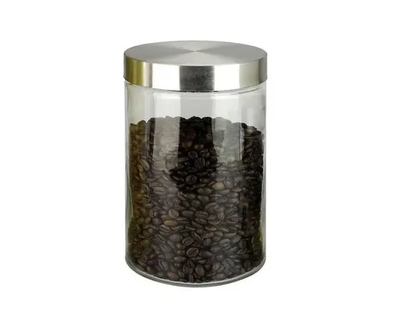 Δοχείο αποθήκευσης με καπάκι inox 1250ml | Δοχεία Αποθήκευσης Καφέ στο coffeetales