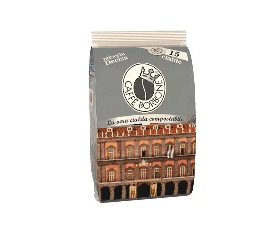 Ταμπλέτες Caffe Borbone Decisa 15τεμ. | Ταμπλέτες Χάρτινες Espresso E.S.E. στο coffeetales