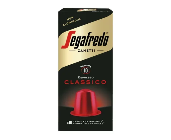Κάψουλες Segafredo Classico 10τεμ. Συμβατές Nespresso | Nespresso Κάψουλες Συμβατές στο coffeetales