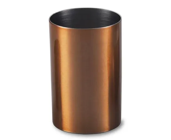 Θήκη Ζάχαρης για  Sticks Φ50mm x Υ80mm χάλκινη | Θήκες Ζάχαρης & Μελιού στο coffeetales