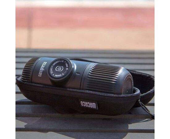 Wacaco Nanopresso - Μηχανή Χειρός Espresso για αλεσμένο Με Θήκη Μαύρο Χρώμα | Συσκευές Εκχύλισης Καφέ στο coffeetales