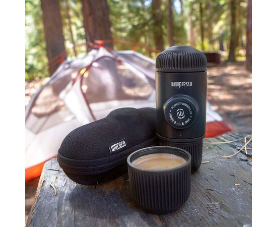 Wacaco Nanopresso - Μηχανή Χειρός Espresso για αλεσμένο Με Θήκη Μαύρο Χρώμα | Συσκευές Εκχύλισης Καφέ στο coffeetales