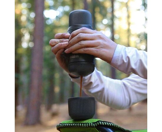 Wacaco Nanopresso - Μηχανή Χειρός Espresso για αλεσμένο Με Θήκη Μαύρο Χρώμα | Συσκευές Εκχύλισης Καφέ στο coffeetales