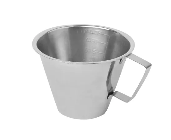 Κυπελοσυλλέκτης καφέ inox 250ml | Αξεσουάρ Barista στο coffeetales