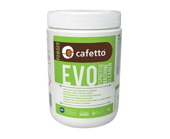 Cafetto EVO 1kg - Σκόνη καθαρισμού υπολειμμάτων καφέ | Επαγγελματικά στο coffeetales