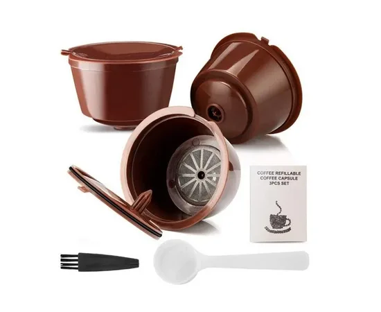 Σετ επαναχρησιμοποιούμενες κάψουλες Dolce Gusto 3 τεμ | Dolce Gusto Κάψουλες Συμβατές στο coffeetales