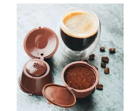 Σετ επαναχρησιμοποιούμενες κάψουλες Dolce Gusto 3 τεμ | Dolce Gusto Κάψουλες Συμβατές στο coffeetales