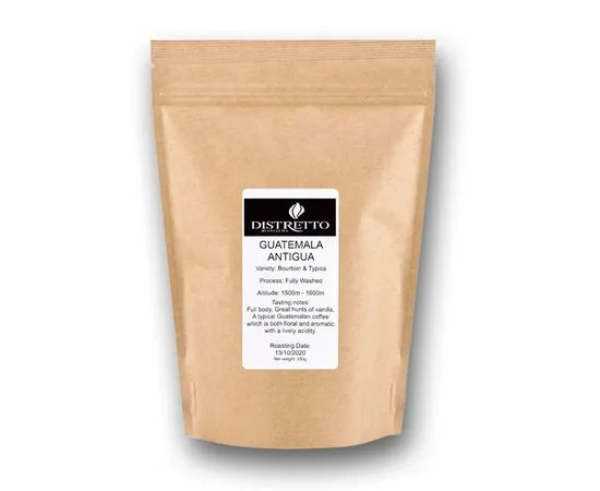 Καφές Espresso Distretto Guatemala Antigua 250gr Σπυρί | Κόκκοι στο coffeetales