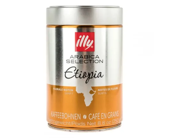 Καφές Espresso Illy Monoarabica Ethiopia 250gr Σπυρί | Κόκκοι στο coffeetales