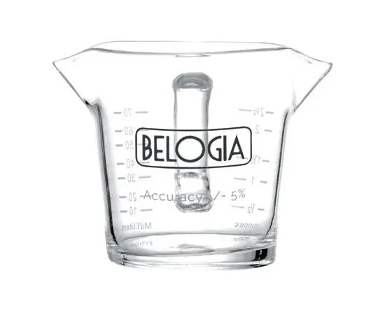 Belogia sgt 040 - Δοσομετρικό ποτήρι με χερούλι 70ml | Δοσομετρικά Ποτήρια & Μεζούρες στο coffeetales