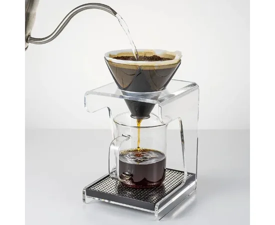 Hario Dripper V60 VDMU-02 Mugen - Καφετιέρα ζεστής εκχύλισης πλαστική μαύρη | Συσκευές Εκχύλισης Καφέ στο coffeetales