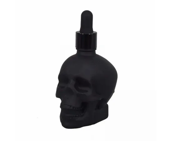 Μπουκάλι μαύρο Skull Bitter 126ml | Αξεσουάρ Bartender στο coffeetales