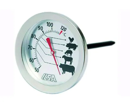 Θερμόμετρο κρέατος Ilsa +50οC εώς +120oC Φ5x10cm | Εργαλεία Μέτρησης στο coffeetales