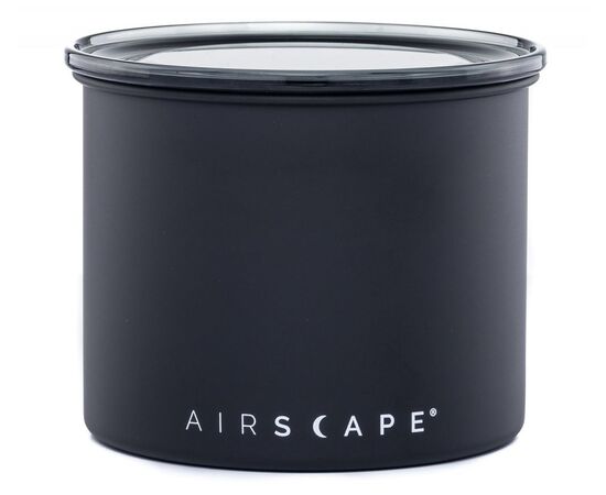 Δοχείο Αποθήκευσης Καφέ Μεταλλικό Airscape Μαύρο Ματ 850ml / 250gr | Δοχεία Αποθήκευσης Καφέ στο coffeetales