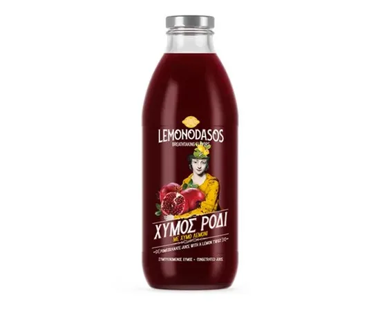 Ρόδι με χυμό Λεμόνι 1lt | Χυμοί στο coffeetales