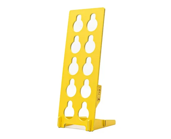 Yoki - Βάση Ξύλινη για 10 Κάψουλες Nespresso Yellow | Nespresso Κάψουλες Συμβατές στο coffeetales