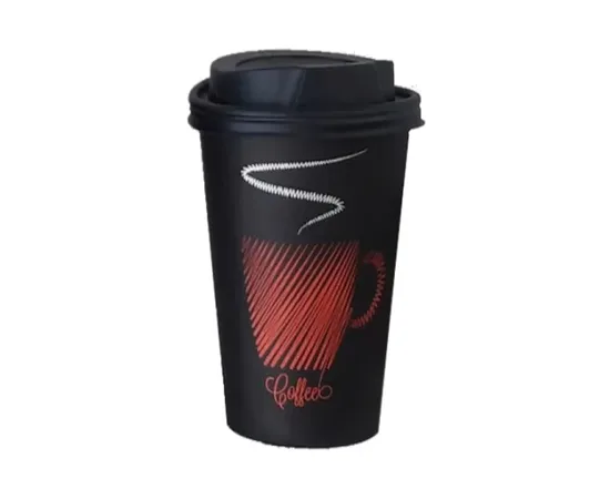 Μονότοιχο Ποτήρι Φλυτζάνι 16oz, 50τμχ | Ποτήρια & Καπάκια στο coffeetales