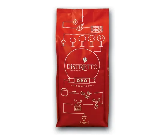 Καφές Espresso Distretto Oro 1kg Σπυρί | Κόκκοι στο coffeetales