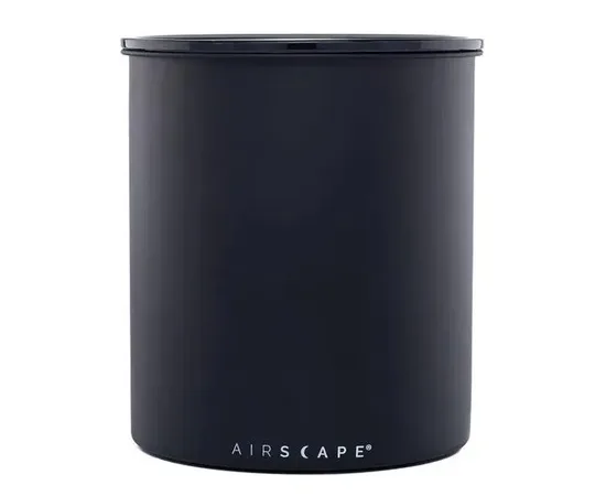 Δοχείο Αποθήκευσης Καφέ Airscape Μαύρο Ματ 4000ml/1000gr | Δοχεία Αποθήκευσης Καφέ στο coffeetales