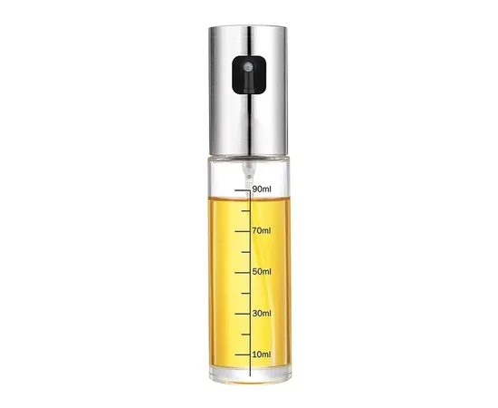 Γυάλινο μπουκάλι σπρέι λαδιού Φ14x18cm (100ml) | Εργαλεία Κουζίνας στο coffeetales