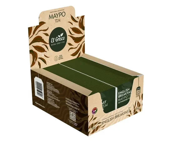 ElGreco Μαύρο Τσάι Horeca 100 τεμ. Ντυμένο 1,3gr | Τσάι & Βότανα στο coffeetales