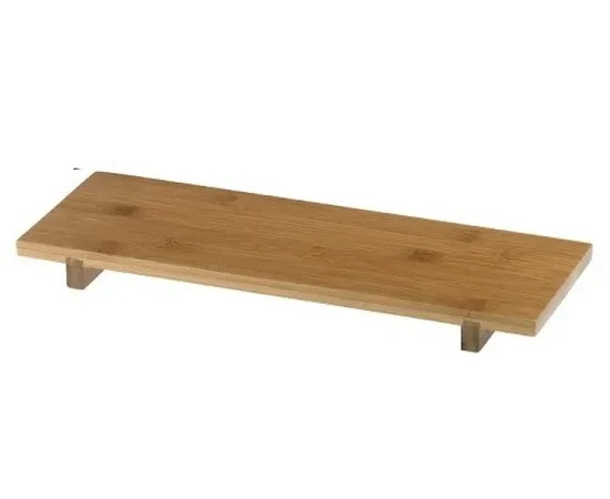 Πλατώ Σερβιρίσματος Ξύλινο με πόδια 50x23x2,5cm | Ψωμιέρες & Σκεύη σερβιρίσματος στο coffeetales