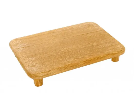 Πλατώ Σερβιρίσματος Ξύλινο με πόδια 38x26x5cm | Ψωμιέρες & Σκεύη σερβιρίσματος στο coffeetales