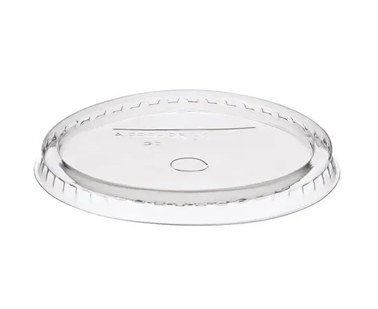 Πλαστικό Καπάκι Flat Pet Τρύπα 90mm 100τμχ | Ποτήρια & Καπάκια στο coffeetales