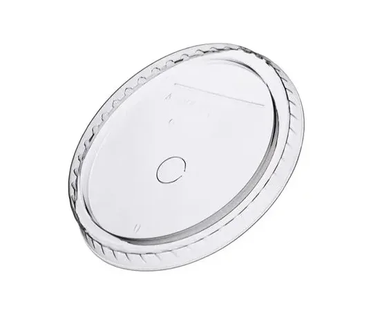 Πλαστικό Καπάκι Flat Pet Τρύπα 90mm 100τμχ | Ποτήρια & Καπάκια στο coffeetales