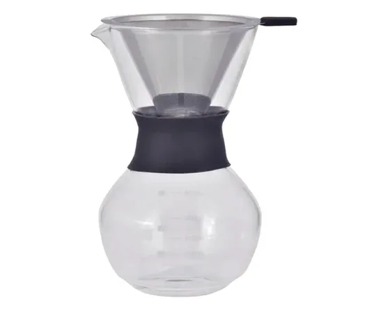 Belogia POR 402 - Pour Over με λαστιχένια λαβή 600ml | Συσκευές Εκχύλισης Καφέ στο coffeetales